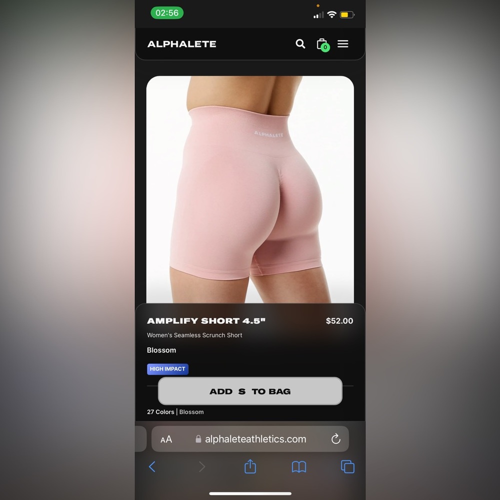 Woman’s Amplify Short 4.5” - Blossom